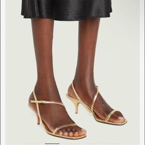 Emme Parsons Hugo Strappy Sandals in Cream